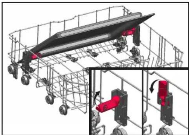 Defy DDW 240 - Tray Washing Support - 1