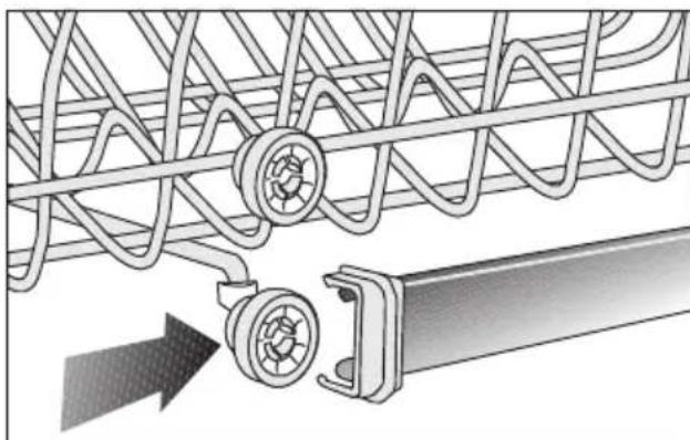 Defy DDW 366 - Height setting with empty basket - 3