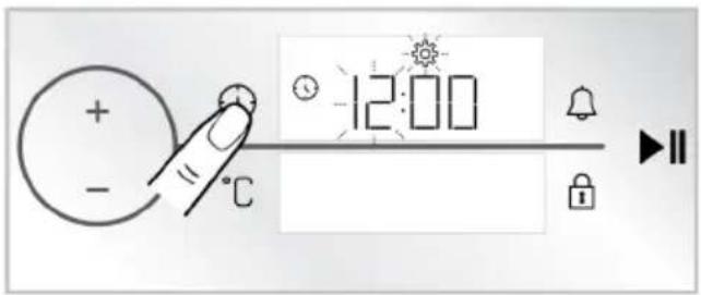 + - °C 12:00