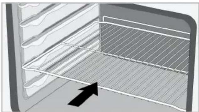 Defy DBO499 - On models without wire shelves : - 1