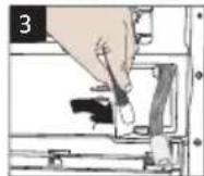 Defy DTD323 - Connecting the water drain hose - 3