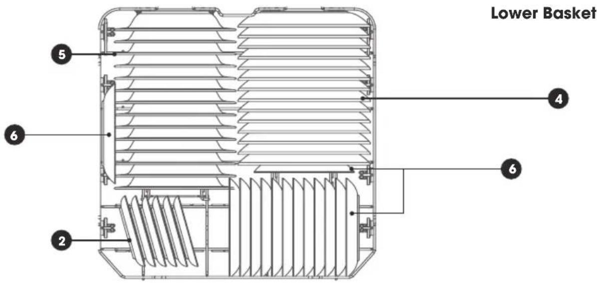 Lower Basket 5 6 2 4 6