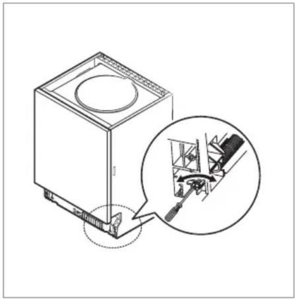 Euromaid E14FID - Tension adjustment of the door spring - 1