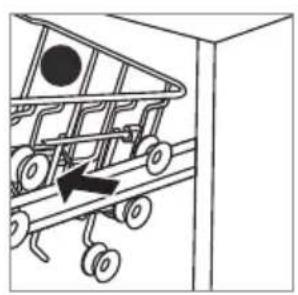 Euromaid E14FID - Adjusting the upper basket - 2