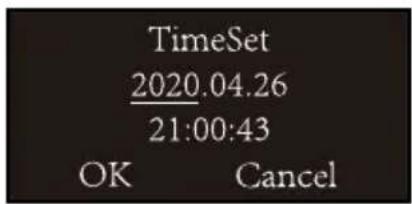 TimeSet 2020.04.26 21:00:43 OK Cancel