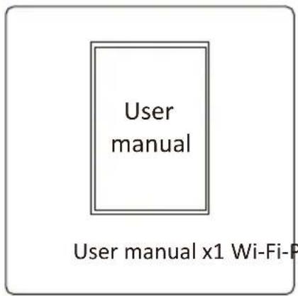 User manual User manual x1 Wi-Fi-P