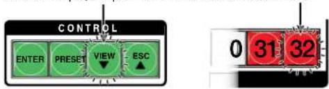 CONTROL ENTER PRESET VIEW ESC 0 31 32