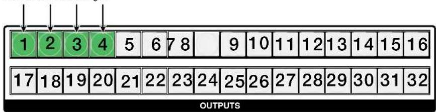 1 2 3 4 5 6 7 8 9 10 11 12 13 14 15 16 17 18 19 20 21 22 23 24 25 26 27 28 29 30 31 32 OUTPUTS