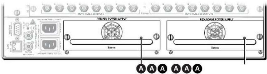 PRIMARY POWER SUPPLY REUNDANT POWER SUPPLY AAA AAA AA