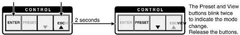Extron FOX Matrix 7200 - Locking the Front Panel (Executive Mode) - 1