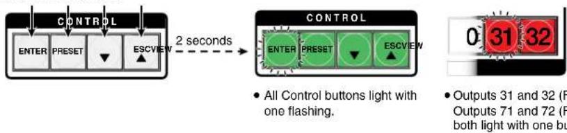 Extron FOX Matrix 7200 - Selecting the Rear Panel Remote Port Protocol and Baud Rate - 1