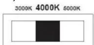 AFX Shaw SHAL054840LAJMV - Step 3 – Color changing temperature adjustment, CCT (if desired) - 2
