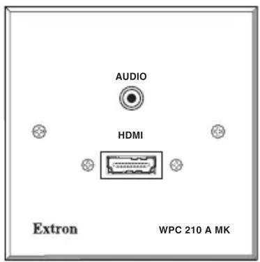 AUDIO HDMI Extron WPC 210 A MK