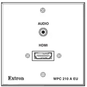 AUDIO HDMI Extron WPC 210 A EU