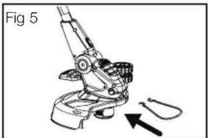 Mechanical robotic arm diagram with directional arrow indicating movement (no text or symbols)