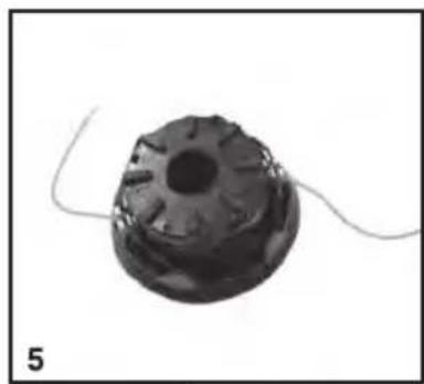 Victa 1697384 - Trimmer Line Assembly - Bump Head - 5