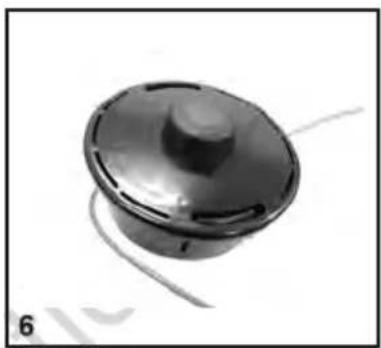 Victa 1697384 - Trimmer Line Assembly - Bump Head - 6