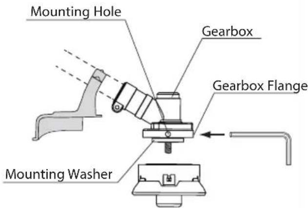 Mounting Hole Gearbox Gearbox Flange Mounting Washer