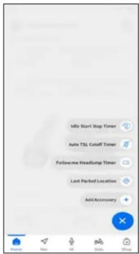 Idle Start Stop Timer Auto TSL Cutoff Timer Followme Headlump Timer Last Parked Location AddAccessory