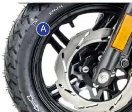 TVS Jupiter SmartXonnect Disc & Drum - Tyre tread condition - 2