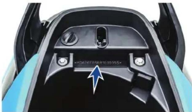 TVS Jupiter SmartXonnect Disc & Drum - VEHICLE IDENTIFICATION NUMBER - 1