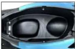 TVS Jupiter SmartXonnect Disc & Drum - UNDER-SEAT STORAGE (UTILITY BOX) - 1