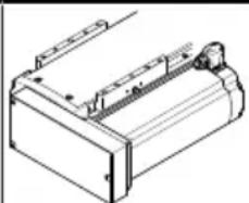 Festo ELGT-BS-160-750-20P - Mounting motor - 2