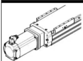 Festo ELGT-BS-160-750-20P - Mounting motor - 1