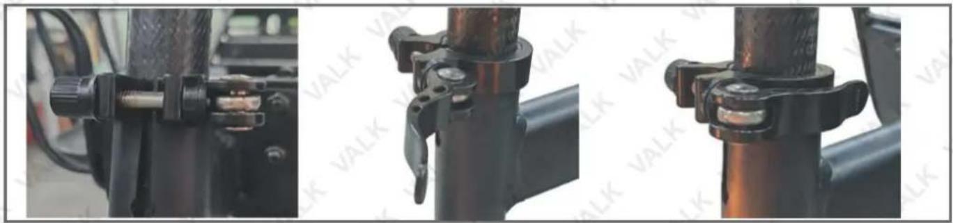 Valk Vector 6 - Attaching the Seat Post and Basket - 2