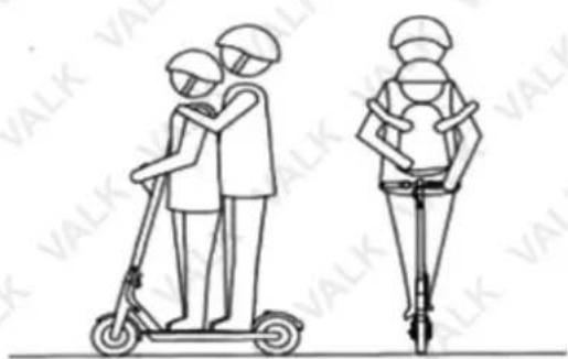 Valk Vector 6 - Safety Warnings When Riding - 12