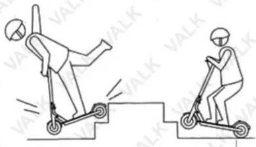 Valk Vector 6 - Safety Warnings When Riding - 14