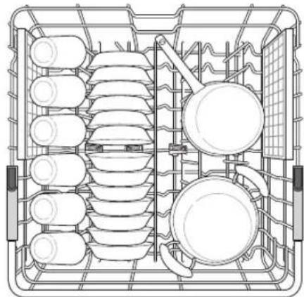 SIGNATURE SKSDW2401S - Loading Dishes & Pots - 1