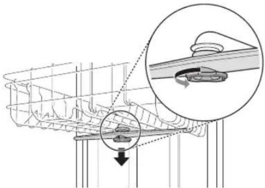 SIGNATURE SKSDW2401S - Cleaning the Upper Spray Arm - 1