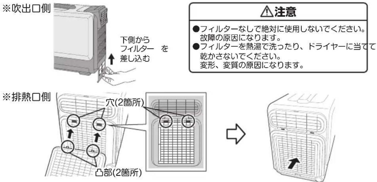 Yamazen YBC-C04 - フィルターのお手入れをする - 2