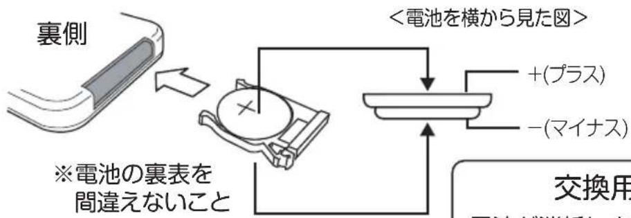 Yamazen YLX-VD30 - 電池の交換方法 - 2