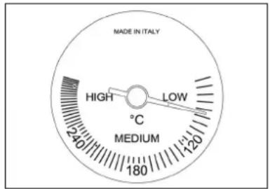 MADE IN ITALY HIGH LOW °C MEDIUM
