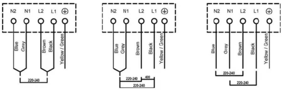 ARC CI6SE1 - Connecting the hob to the mains power supply - 3