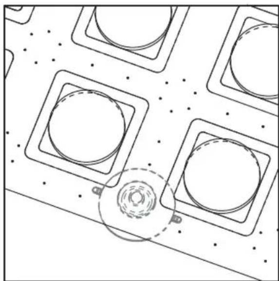 SereneLife SLBBMG100 - BATH MAT WITH SUCTION CUPS ON UNDERSIDE - 1