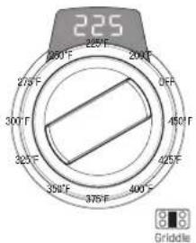 225 1800 °F 225 °F 275 °F 200 °F 300 °F 05 °F 325 °F 450 °F 350 °F 425 °F 375 °F 400 °F Griddle