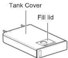 Tank Cover Fill lid