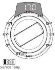 170 170°F 255°F 180°F 180°F 150°F 150°F 130°F 130°F 140°F 35°E163' F 35°E163' F 140°F 380 Vide Temp.