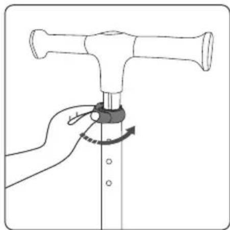 SereneLife SLKSC17YL - Handlebar Height Adjustment - 3