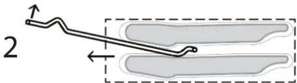 Artusi AO750MBP - To remove oven rack from the oven (see Fig. 4): - 2
