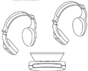 ALPINE SHS-N251 - Dual Source Mobile Wireless Headphone System - 1