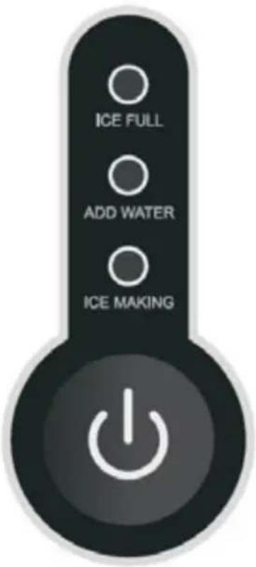ICE FULL ADD WATER ICE MAKING