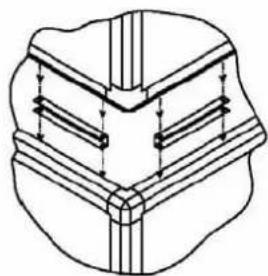 CARRIER 39G - Joining to Diffuser section 25mm & 50mm - 2