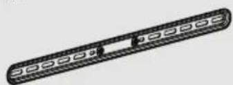 Rocketfish RF-TVLFMA - STEP 3 - Option 1: Attaching the horizontal brackets to TVs with a flat back - 6