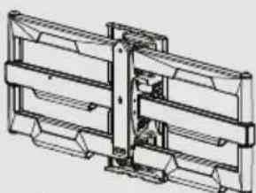 Rocketfish RF-TVLFMA - STEP 7 - Attach the arm assembly to the wall plate - 2