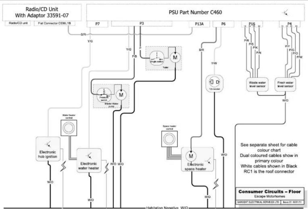 Swift Escape (2011) - Wiring Diagrams - 1