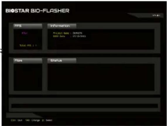 BIOSTAR BIO-FLASHER PPS Information Project Name: 201670 ISSN Date: 07/28/2021 Total PPS 1.1 Flare Status Edit: Quick Tools: Change F: Select